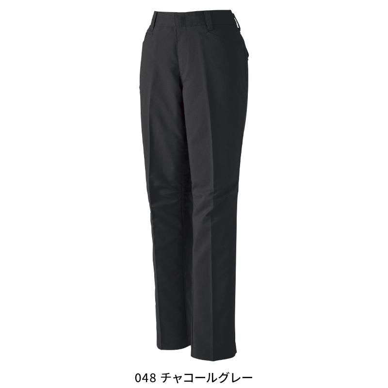 【2025春夏新作】 JICHODO エコ製品制電ストレッチレディースパンツ(裏付) 作業服 春夏用 レディース 15006 自重堂 作業着 59-101 | 自重堂 | 04