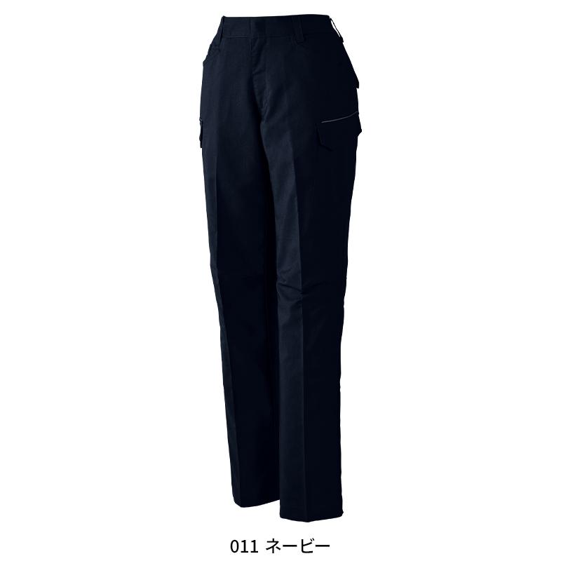 【2025春夏新作】 JICHODO エコ製品制電ストレッチレディースカーゴパンツ(裏付) 作業服 春夏用 レディース 15016 自重堂 作業着 59-101 | 自重堂 | 02