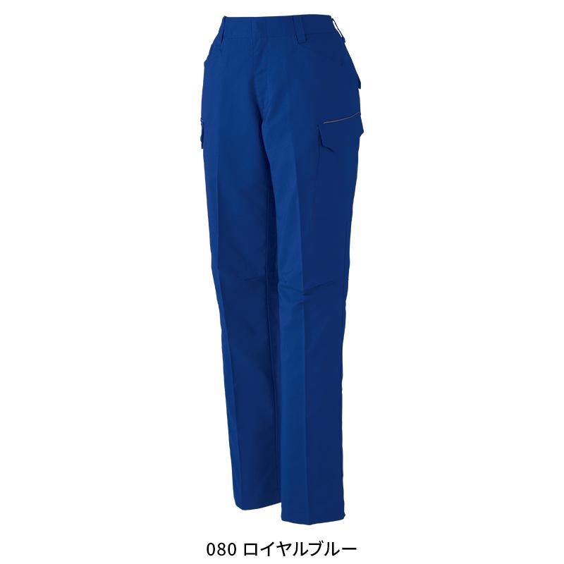 【2025春夏新作】 JICHODO エコ製品制電ストレッチレディースカーゴパンツ(裏付) 作業服 春夏用 レディース 15016 自重堂 作業着 59-101 | 自重堂 | 05