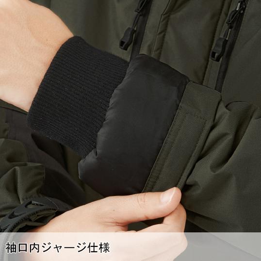 作業服 自重堂 防寒着 防寒ジャンパー ブルゾン 48490 防風 撥水 フード取外し可 秋冬用 メンズ レディース SS-5L | 自重堂 | 11