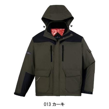 作業服 自重堂 防寒着 防寒ジャンパー ブルゾン 48490 防風 撥水 フード取外し可 秋冬用 メンズ レディース SS-5L | 自重堂 | 02