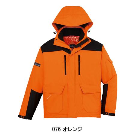 作業服 自重堂 防寒着 防寒ジャンパー ブルゾン 48490 防風 撥水 フード取外し可 秋冬用 メンズ レディース SS-5L | 自重堂 | 04