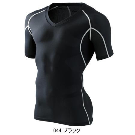 作業服 作業着 かっこいい おしゃれ Vネックショートスリーブ 総メッシュ  コンプレッションインナー 自重堂ジャウィンJichodo Jawin56154 | 自重堂 | 03