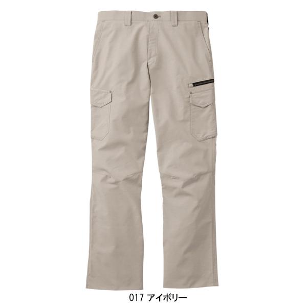 作業ズボン 作業着 作業服 春夏用 ノータックカーゴパンツ メンズ 自重堂ジャウィンJichodo Jawin 56602 消臭抗菌 帯電防止素材使用 | Jawin | 03