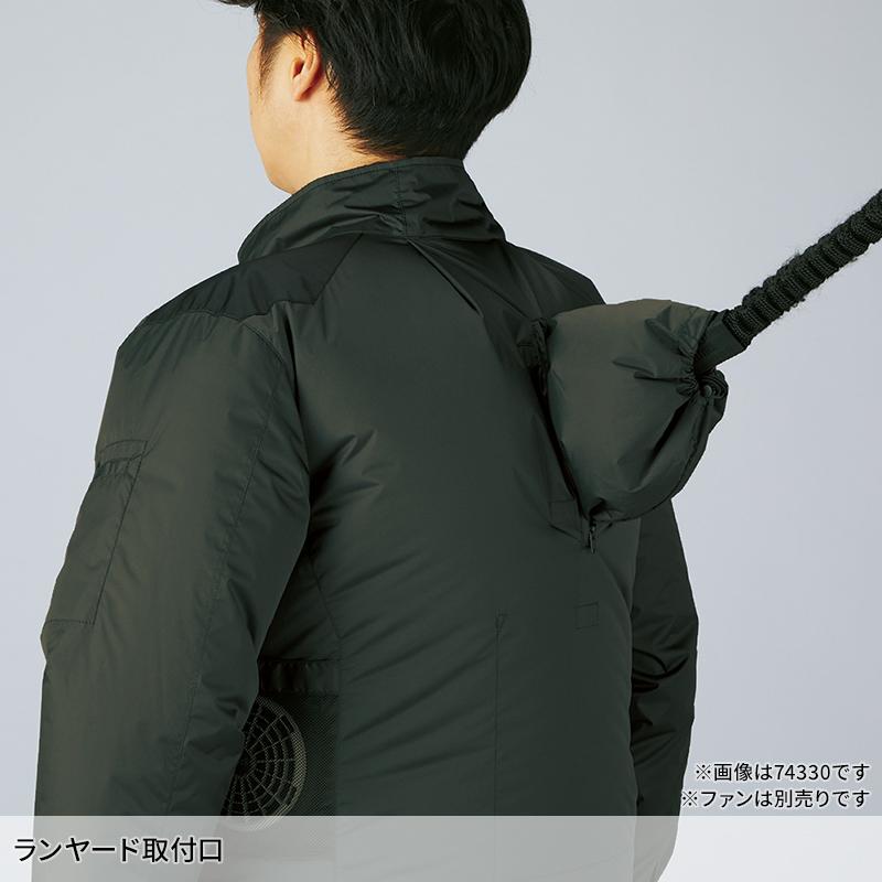 Z-DRAGON 【2025春夏新作】 空調服(R)半袖ブルゾン(単品) 作業服 春夏