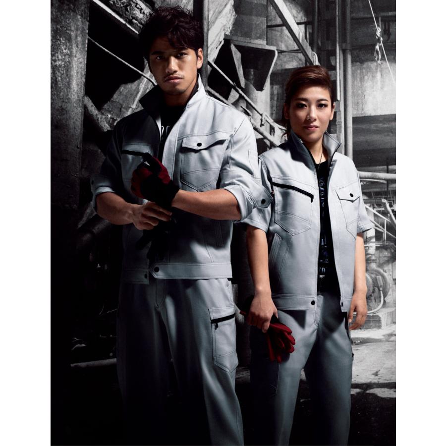 作業服 かっこいい おしゃれ 春夏用・作業用品 製品制電半袖ジャンパー 自重堂Z-DRAGON Jichodo Z-DRAGON 75310 | Z-DRAGON | 05