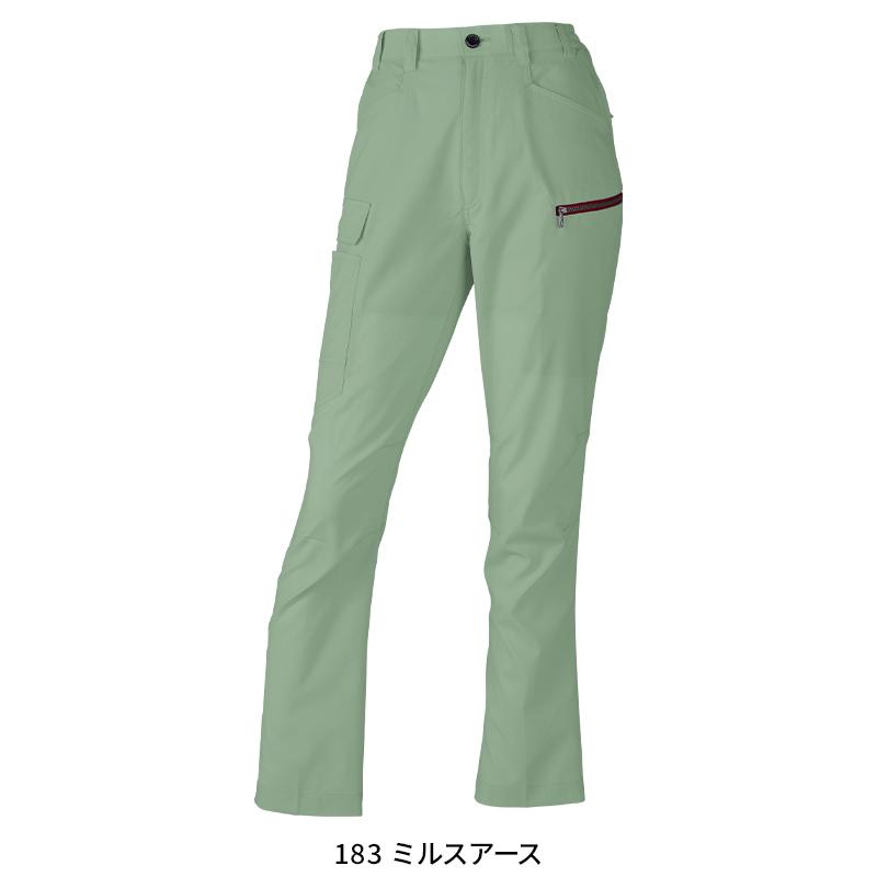 【2025春夏新作】 Z-DRAGON エコ製品制電ストレッチレディースカーゴパンツ(裏付) 作業服 春夏用 レディース 77616 自重堂 作業着 SS-5L | Z-DRAGON | 05