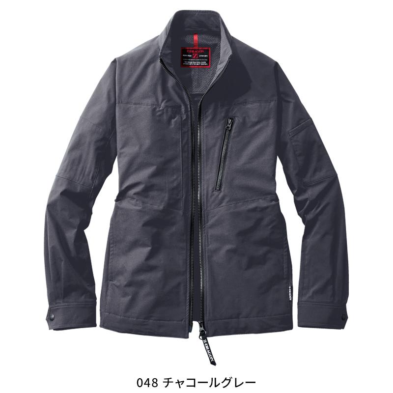 【2026春夏新作】 Z-DRAGON ストレッチ長袖ジャンパー 作業服 春夏用 男女兼用 77800 自重堂 作業着   SS-  5L | Z-DRAGON | 04