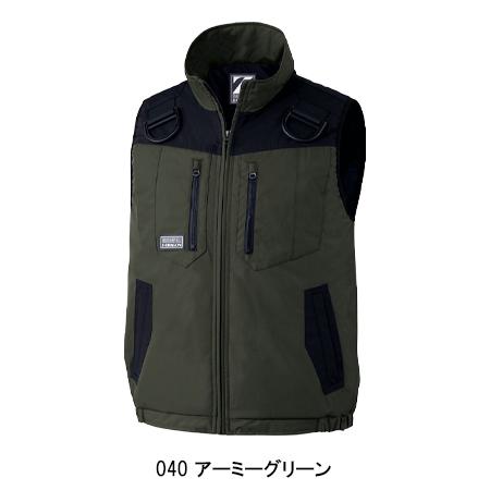 作業服 自重堂 防寒着 防寒ベスト 78040 フルハーネス対応 Z-DRAGON CORDURA メンズ レディース S-5L | Z-DRAGON | 04