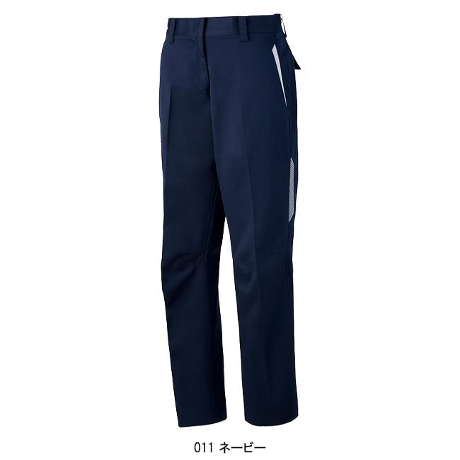 作業服 自重堂 作業ズボン レディースパンツ 83406 抗ウイルス加工 秋冬用 女性用 | 自重堂 | 02