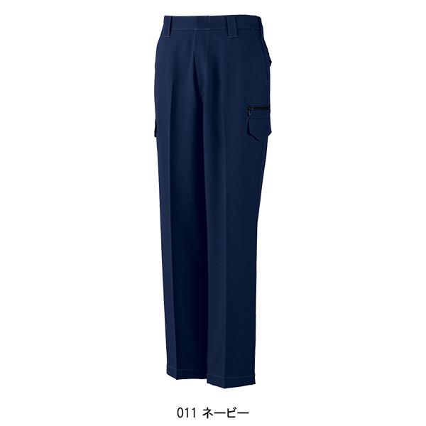 作業服 自重堂 作業ズボン カーゴパンツ ノータック 83802 帯電防止 ストレッチ 消臭 抗菌 エコマーク認定 秋冬用 メンズ W70-120 | 自重堂 | 02
