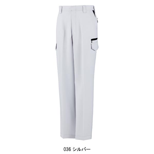 作業服 自重堂 作業ズボン カーゴパンツ ノータック 83802 帯電防止 ストレッチ 消臭 抗菌 エコマーク認定 秋冬用 メンズ W70-120 | 自重堂 | 03