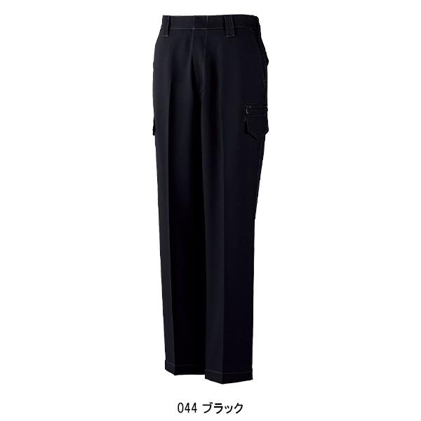 作業服 自重堂 作業ズボン カーゴパンツ ノータック 83802 帯電防止 ストレッチ 消臭 抗菌 エコマーク認定 秋冬用 メンズ W70-120 | 自重堂 | 05