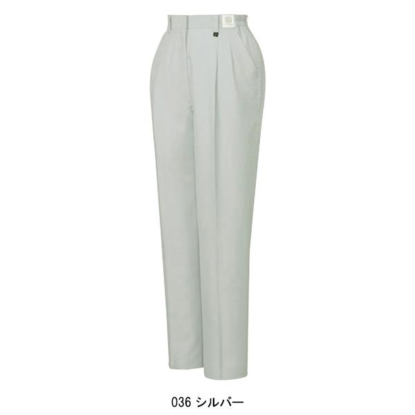 作業服 春夏用 作業着 レディース ツータック スラックス 自重堂Jichodo84306 | 自重堂 | 03