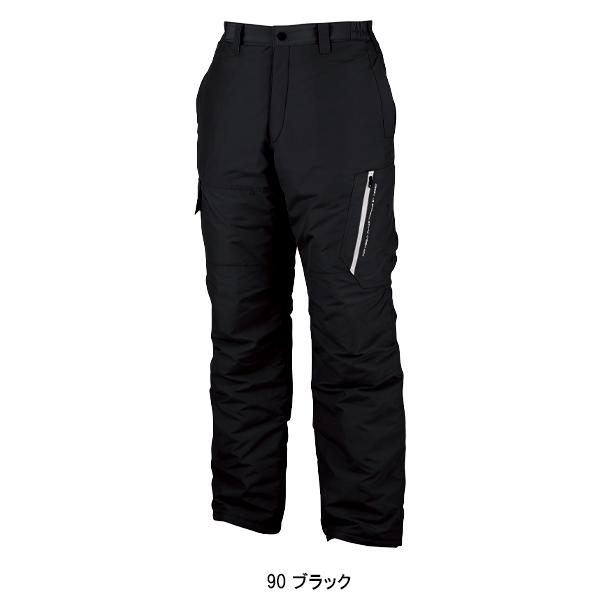 作業服 作業用品 秋冬用 XEBEC ジーベック  防寒パンツ 撥水 保温 フルハーネス  上着別売り  120　S-5L｜sunwork｜05