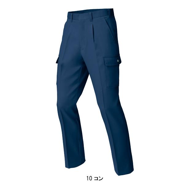 作業服 作業着 秋冬用 ワンタック カーゴパンツ ラットズボン  メンズ ジーベックXEBEC 1230 | ジーベック | 02