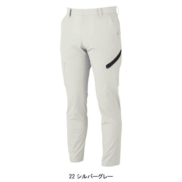 作業ズボン 作業着 作業服 春夏用 ノータックラットズボン メンズ ジーベック XEBEC 1736 | ジーベック | 03