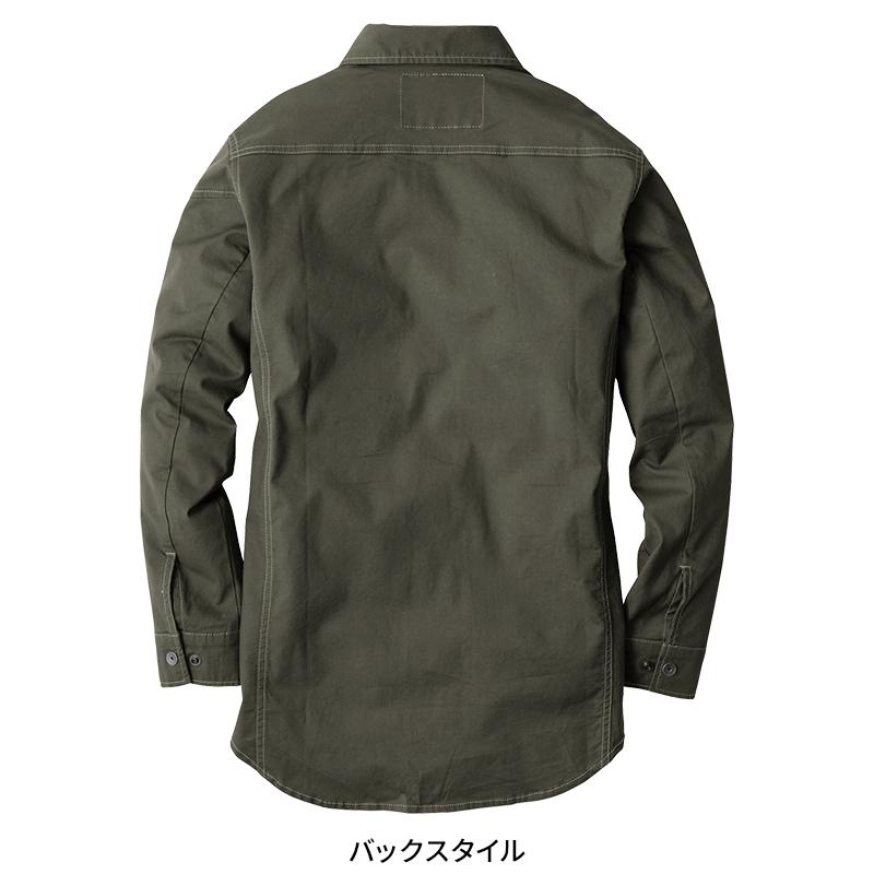 【2025春夏新作】 現場服 長袖シャツ 作業服 春夏用 メンズ 2833 ジーベック 作業着 S-5L |  | 10