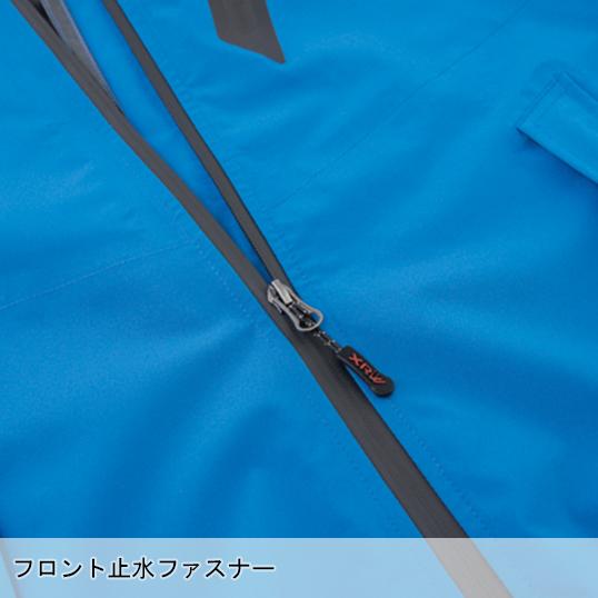 春夏・秋冬兼用（オールシーズン素材） 作業服・作業用品 レインジャケット(単品) 男女兼用 ジーベック XEBEC C.ZONE クロスゾーン 32005 | ジーベック | 09
