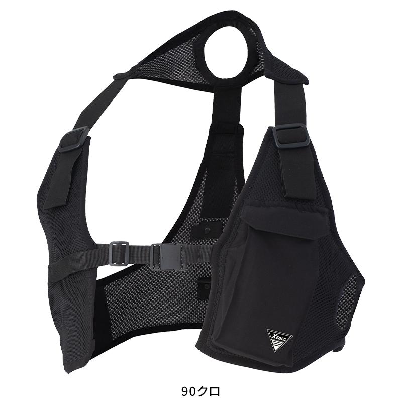 【2025春夏新作】 XEBEC ペルチェベスト 作業服 春夏用 メンズ 33009 ジーベック 作業着 S-6L | ジーベック | 02