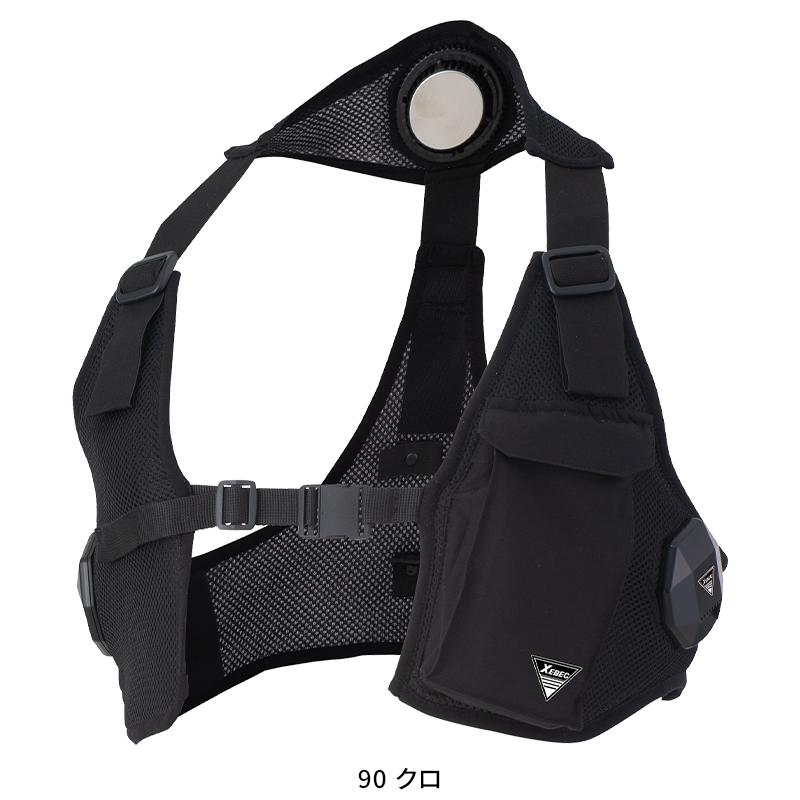 【2025春夏新作】 XEBEC ペルチェベストセット(バッテリー無し) 作業服 春夏用 メンズ 33016 ジーベック 作業着 S-6L | ジーベック | 02