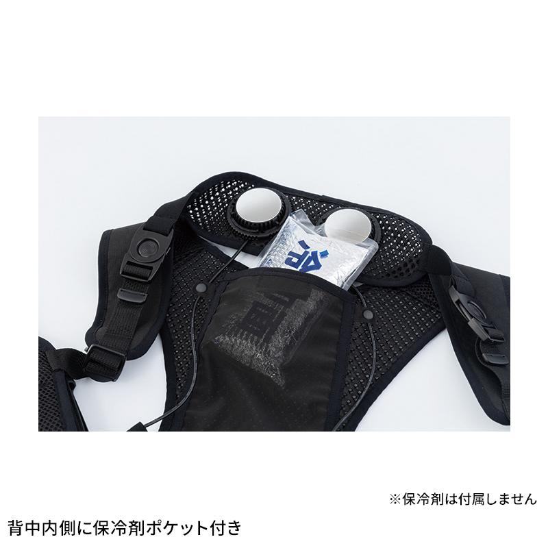 XEBEC ペルチェベスト バッテリー2個付き ジーベック 6個口 作業服の