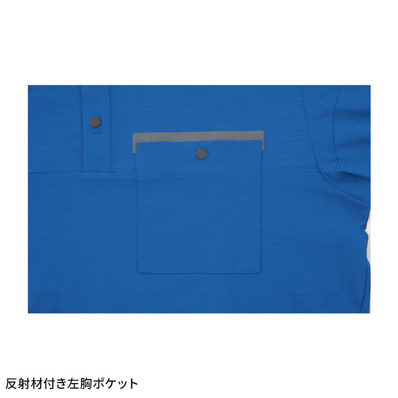 XEBEC 半袖ポロシャツ 春夏用 男女兼用 6670 ジーベック 作業服 作業着 2023春夏新作 SS-5L | ジーベック | 08