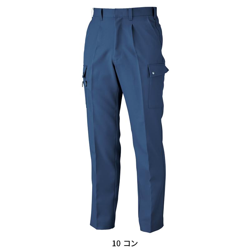 作業服 作業着 秋冬用 ワンタック カーゴパンツ ラットズボン  メンズ ジーベックXEBEC 7130 | ジーベック | 02