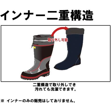 ジーベック（XEBEC） 安全靴 作業用 長靴85705 長靴 先芯あり : 作業服