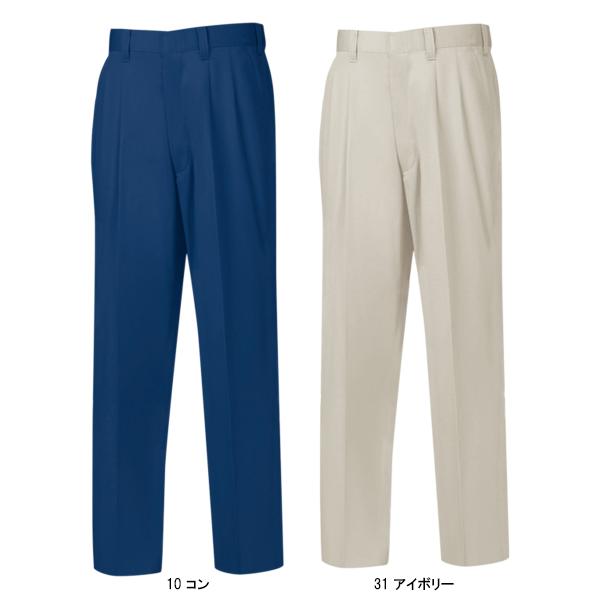 作業ズボン 作業着 作業服 春夏用   スラックス メンズ ジーベックXEBEC 9290 | ジーベック | 02