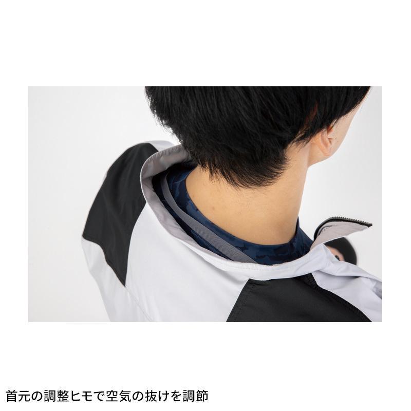 ジーベック（XEBEC） 空調服 半袖 サイドファン ブルゾン ウェア単品