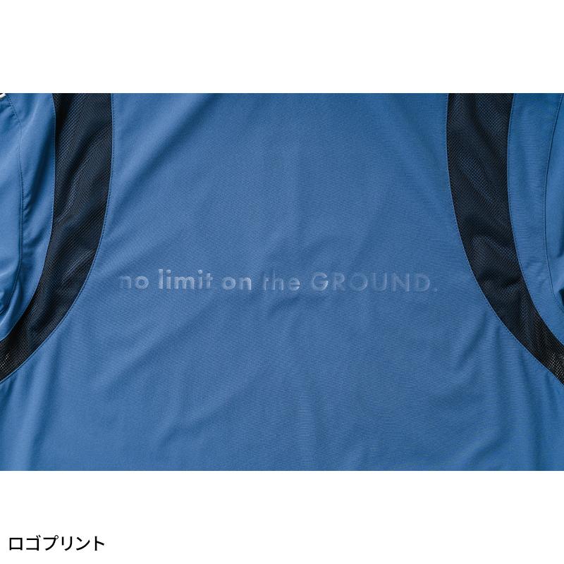 G.G. 2025春夏新作 作業服 春夏用 半袖Tシャツ(ハーフジップ、胸