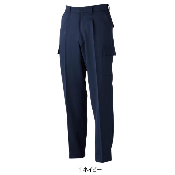 秋冬用作業服・作業用品 ワンタックカーゴパンツ メンズ 桑和SOWA 1118 | SOWA | 02