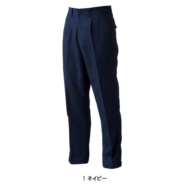 作業ズボン 作業着 作業服 春夏用  ワンタック スラックス メンズ 桑和SOWA 119 | SOWA | 02