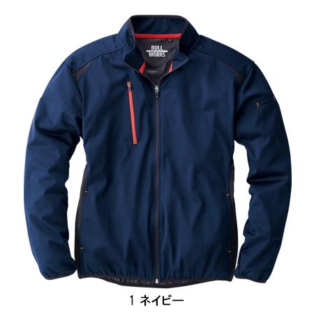 秋冬用 作業服 作業着 防寒着  ストレッチウインドブレーカー 桑和 SOWA 43301 | SOWA | 02