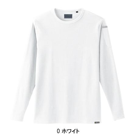 作業服 作業服 春夏用 長袖クルーネックシャツ メンズ 桑和SOWA 50712 | SOWA | 02