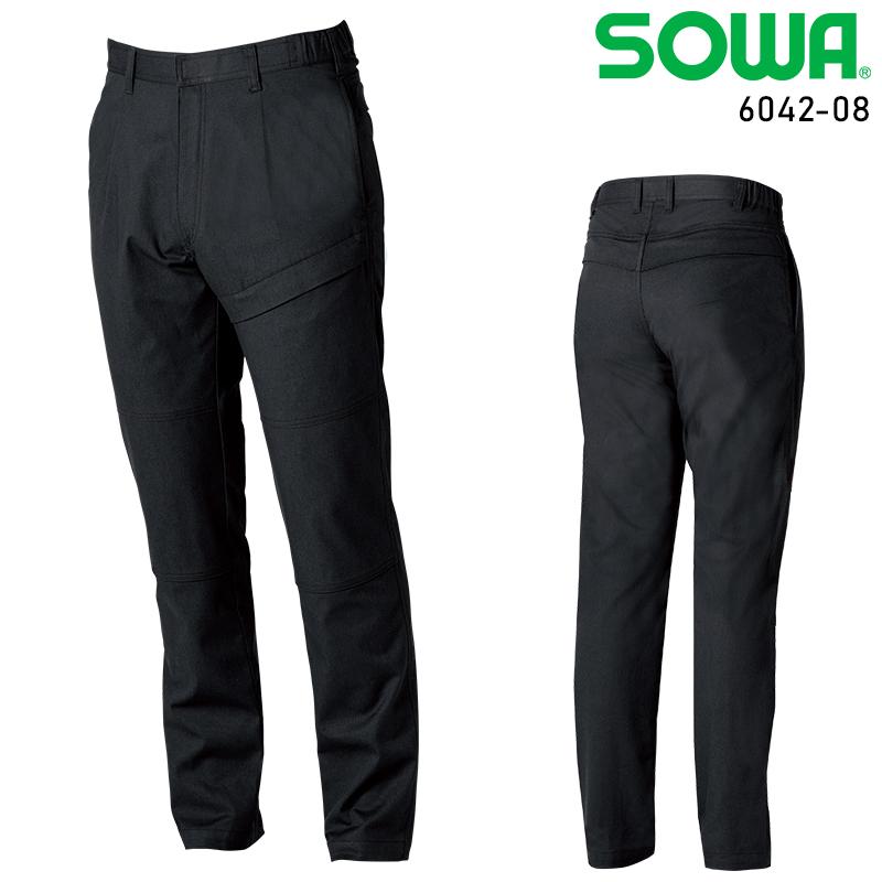 SOWA カーゴパンツ 難燃・ワンタック・脇ゴム 5