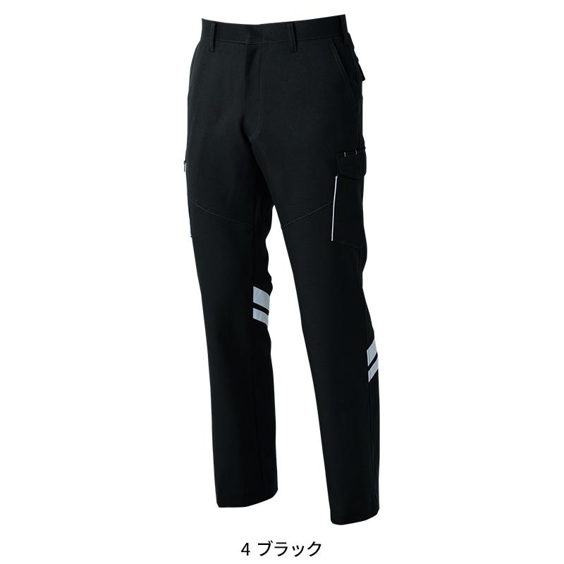 作業ズボン 作業着 作業服 SOWA カーゴパンツ(反射材付き)  春夏用  男女兼用 966 桑和  2024春夏新作 GS-130 | SOWA | 03