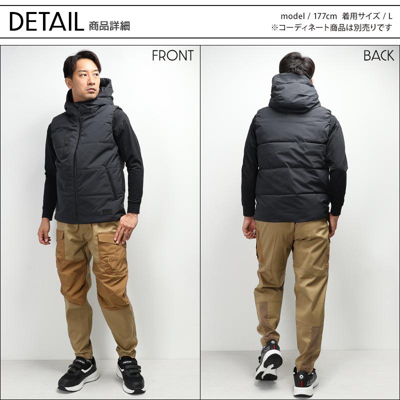 TS DESIGN 作業服 防寒着 リフレクティブファイバーダウンベスト 男女