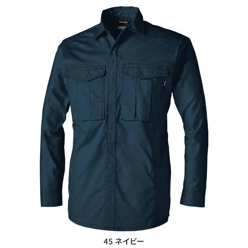 TS DESIGN ハイブリッドコットンライトシャツ 作業服 春夏用  男女兼用 3605 TS DESIGN 作業着 2024春夏新作 SS-6L | TS DESIGN | 04