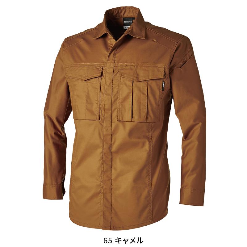 TS DESIGN ハイブリッドコットンライトシャツ 作業服 春夏用  男女兼用 3605 TS DESIGN 作業着 2024春夏新作 SS-6L | TS DESIGN | 05
