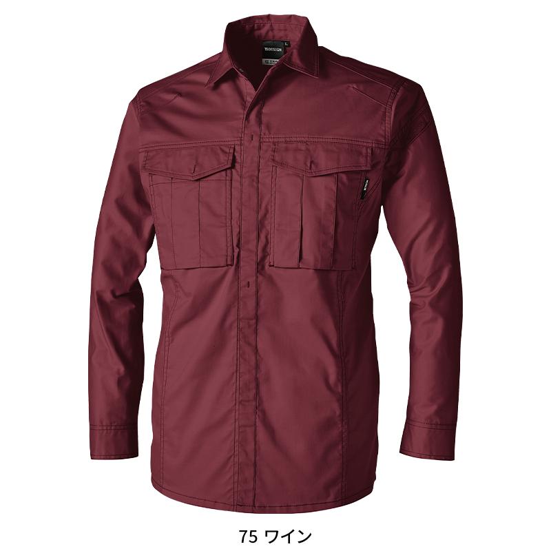 TS DESIGN ハイブリッドコットンライトシャツ 作業服 春夏用  男女兼用 3605 TS DESIGN 作業着 2024春夏新作 SS-6L | TS DESIGN | 06