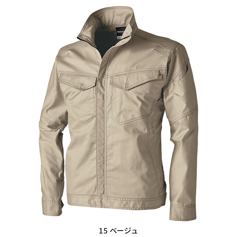 TS DESIGN ハイブリッドコットンライトジャケット 作業服 春夏用  男女兼用 3606 TS DESIGN 作業着 2024春夏新作 SS-6L | TS DESIGN | 02