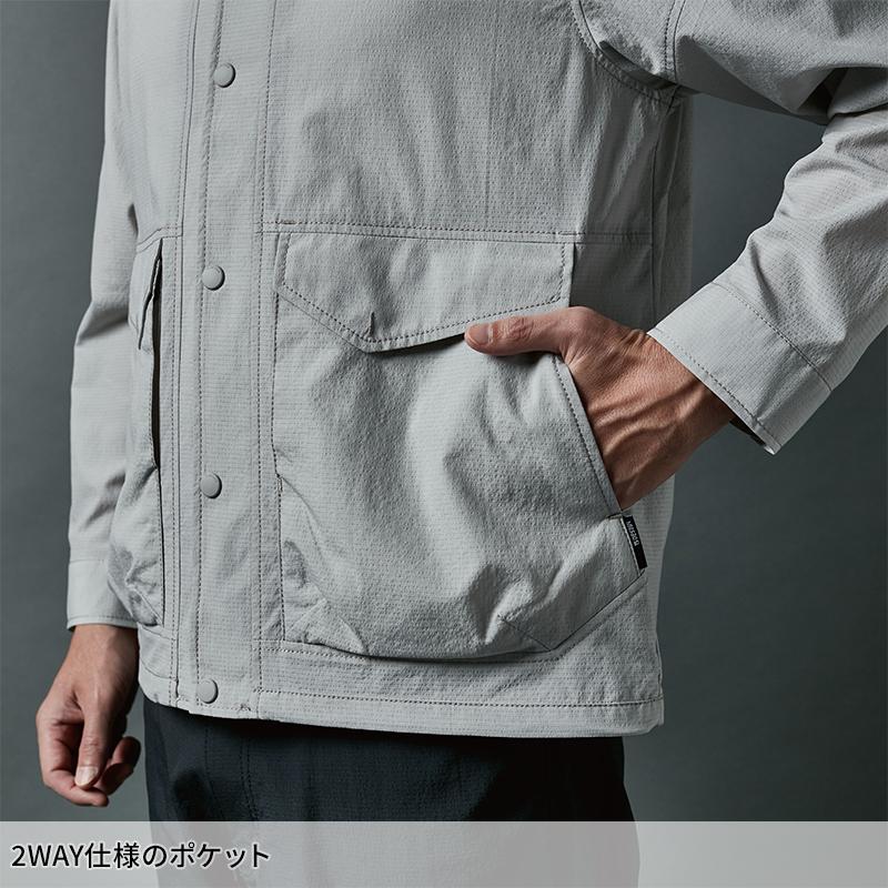 TS DESIGN TS4Dナイロンドッツコーチジャケット 作業服 春夏用  男女兼用 4607 TS DESIGN 作業着 2024春夏新作 SS-6L | TS DESIGN | 10