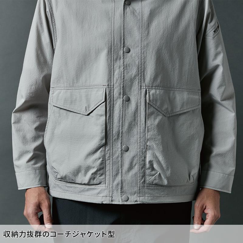 TS DESIGN TS4Dナイロンドッツコーチジャケット 作業服 春夏用  男女兼用 4607 TS DESIGN 作業着 2024春夏新作 SS-6L | TS DESIGN | 07