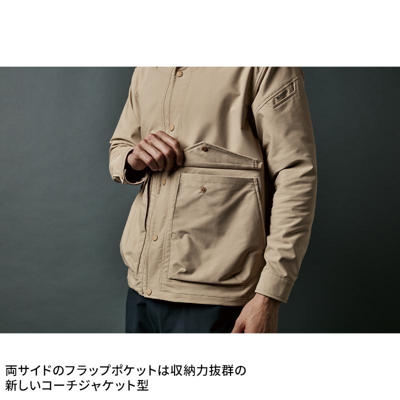 TS DESIGN エコハイブリッドダブルクロスコーチジャケット 作業