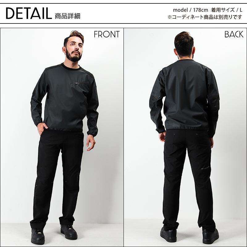 秋冬用 作業服・作業用品 防風ストレッチシャツ 男女兼用 TSデザイン TS-DESIGN 4625 | TS DESIGN | 06