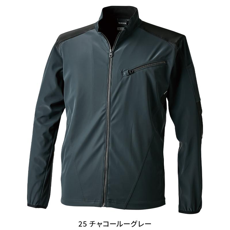 作業服 防寒着 防風ストレッチジャケット TS DESIGN 4626 秋冬用 作業着 2023秋冬新作 SS-6L | TS DESIGN | 02