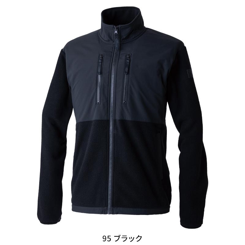 KNICKERS ニッカーズフリースジャケット 防寒着 男女兼用 5546 TS DESIGN 作業服 作業着 S-6L【2025秋冬新作】 | TS DESIGN | 02