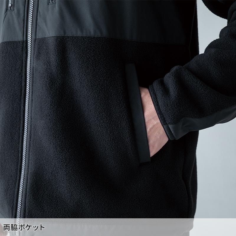 KNICKERS ニッカーズフリースジャケット 防寒着 男女兼用 5546 TS DESIGN 作業服 作業着 S-6L【2025秋冬新作】 | TS DESIGN | 03